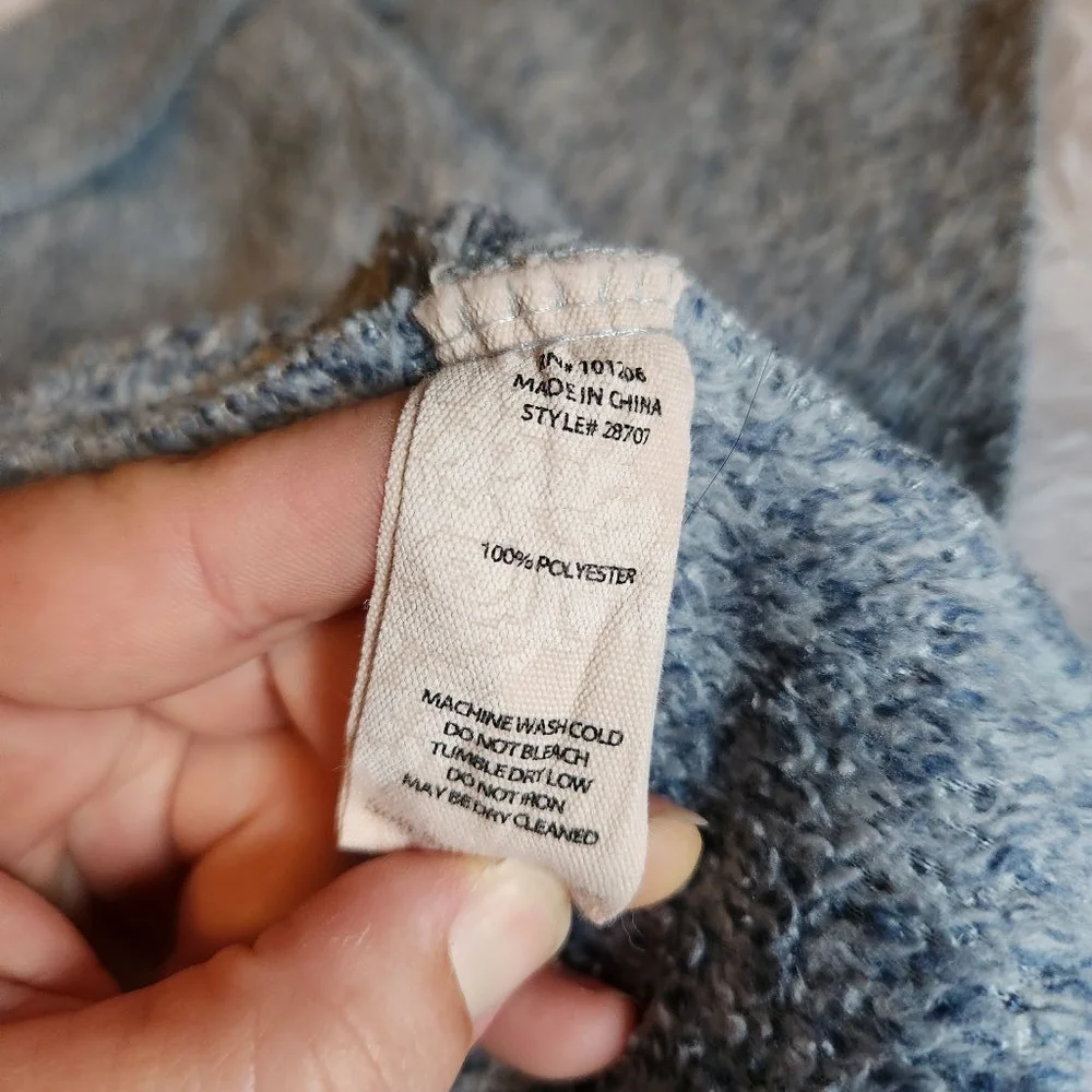 Hugs from Soft Surroundings Hug-Me Plush Oversize Wrap Cardigan
